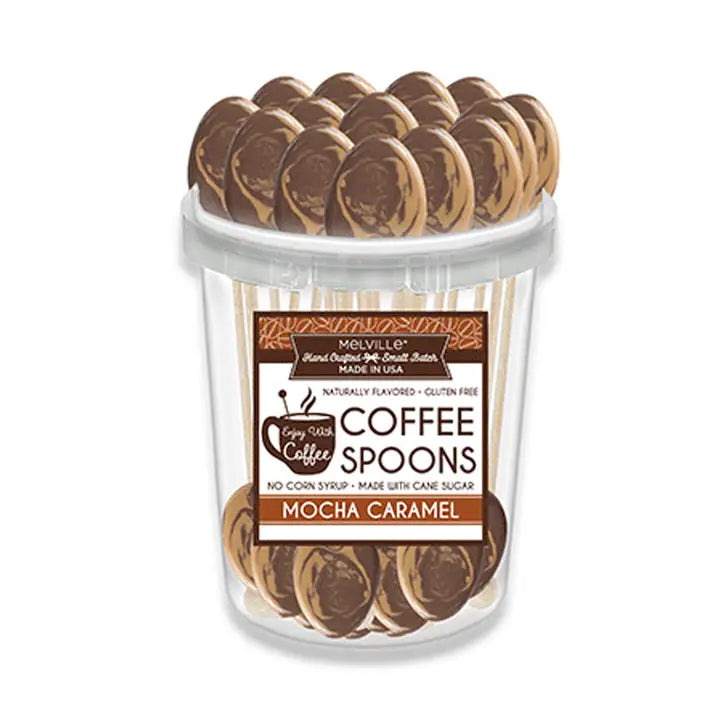 Mocha Carmel Swirl Spoon