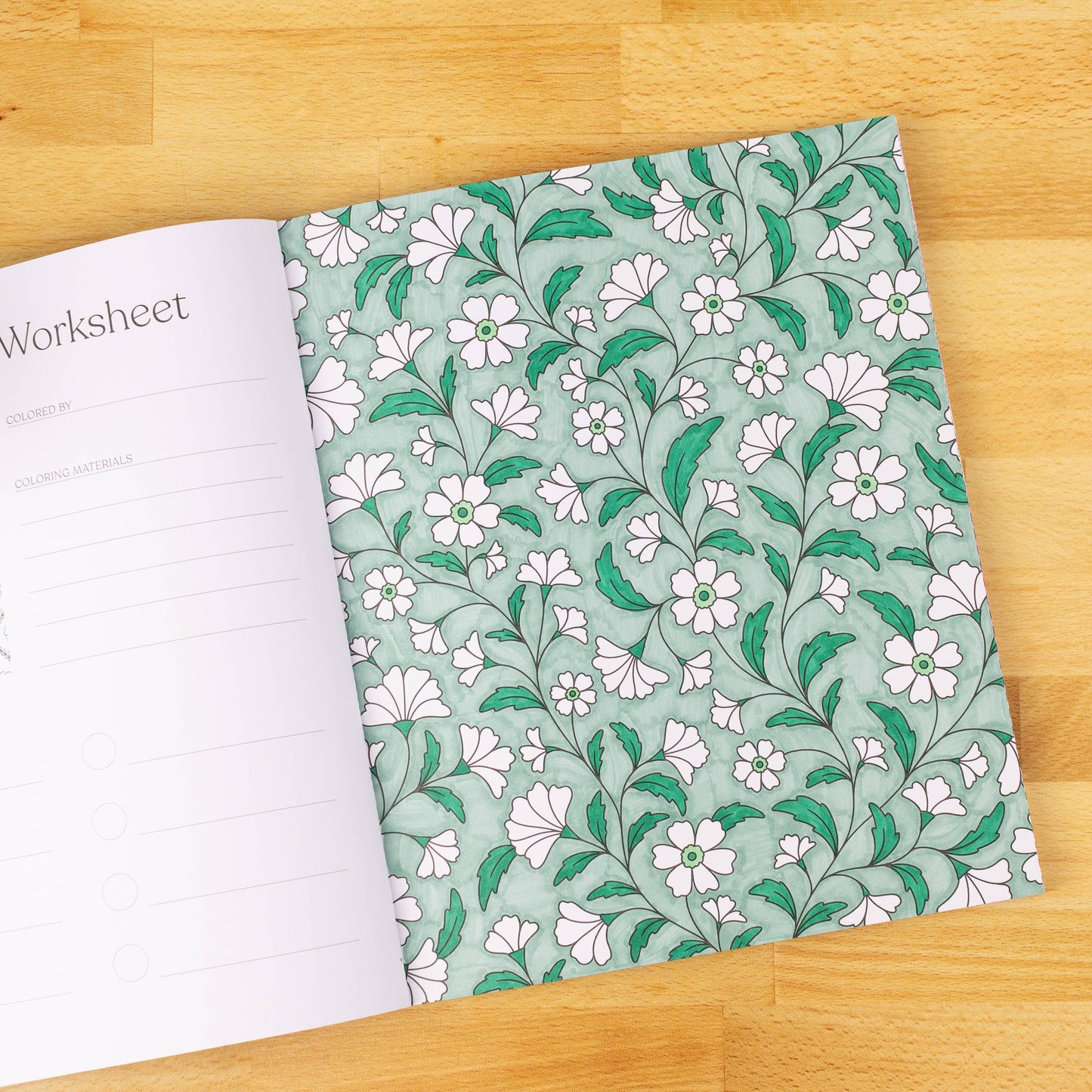 Coloring Book | Wallflowers