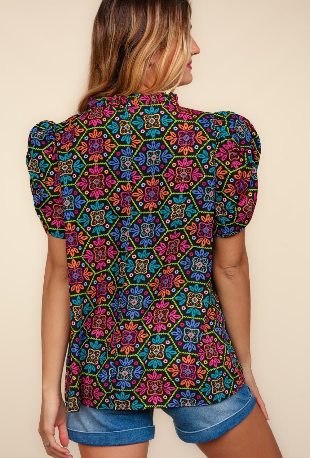 English Garden Long Sleeve Bloomer Set main image 1