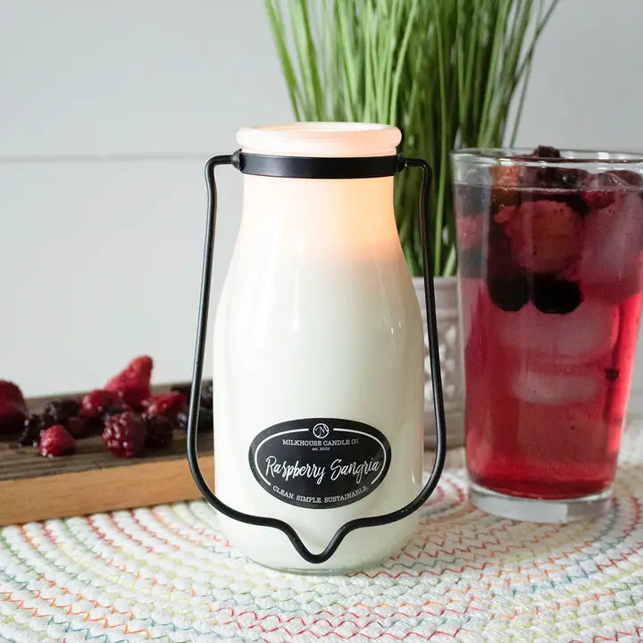 Milkhouse Candle | Raspberry Sangria