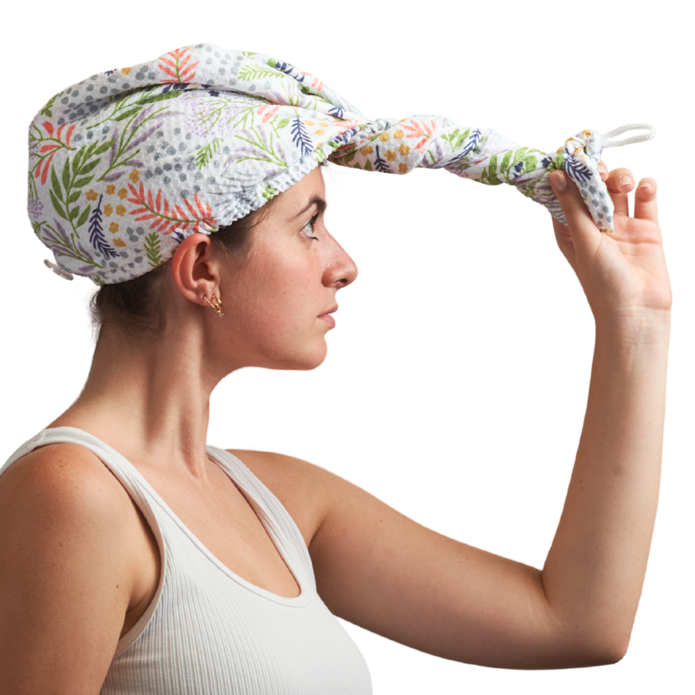 Hair Towel Wrap | Floral