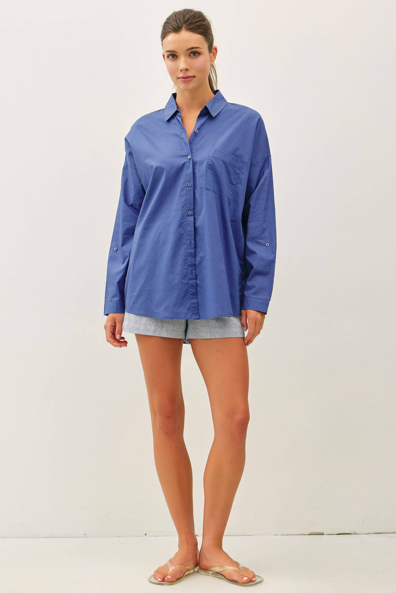 Crisp Cotton Button Down