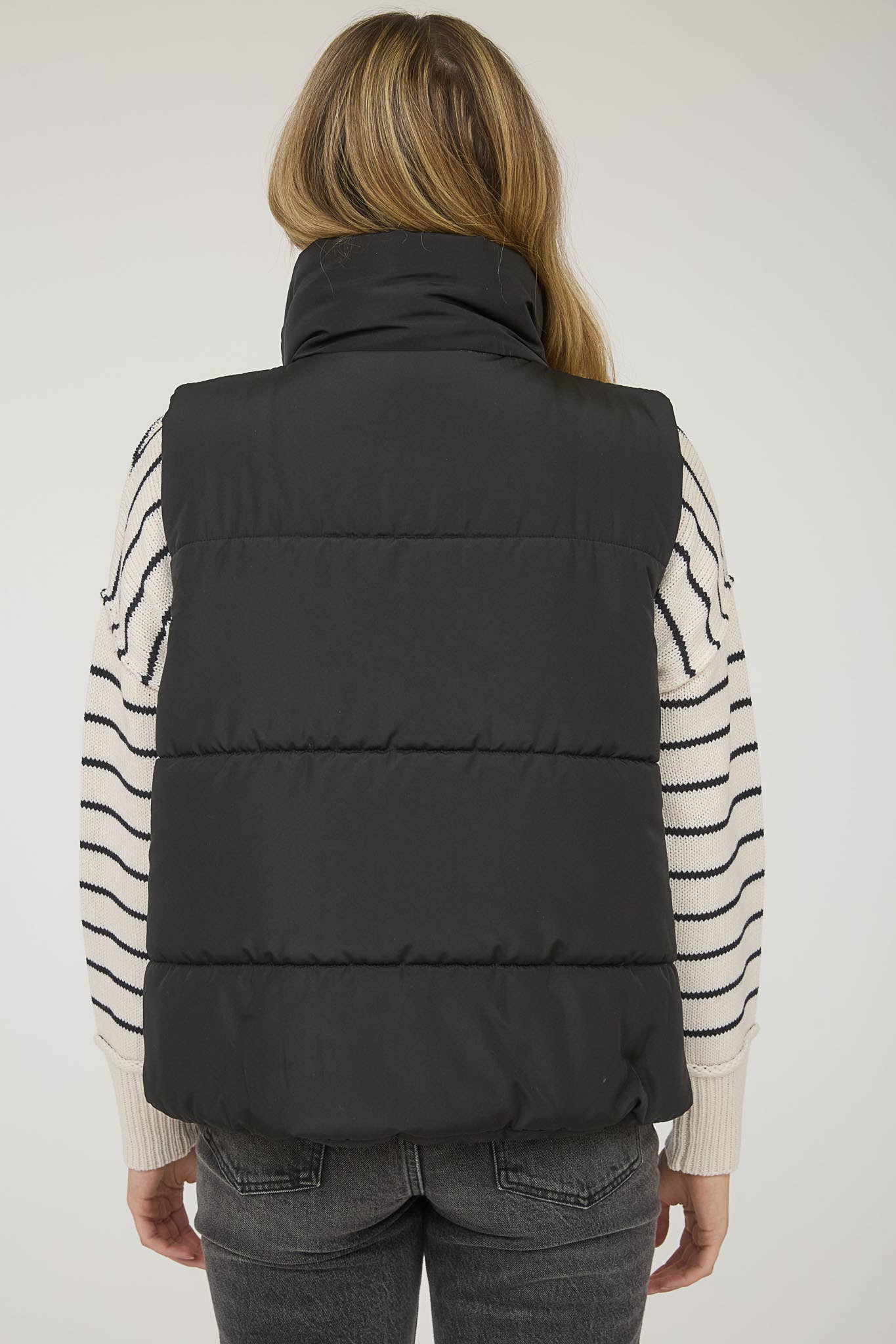 Black Puffer Vest