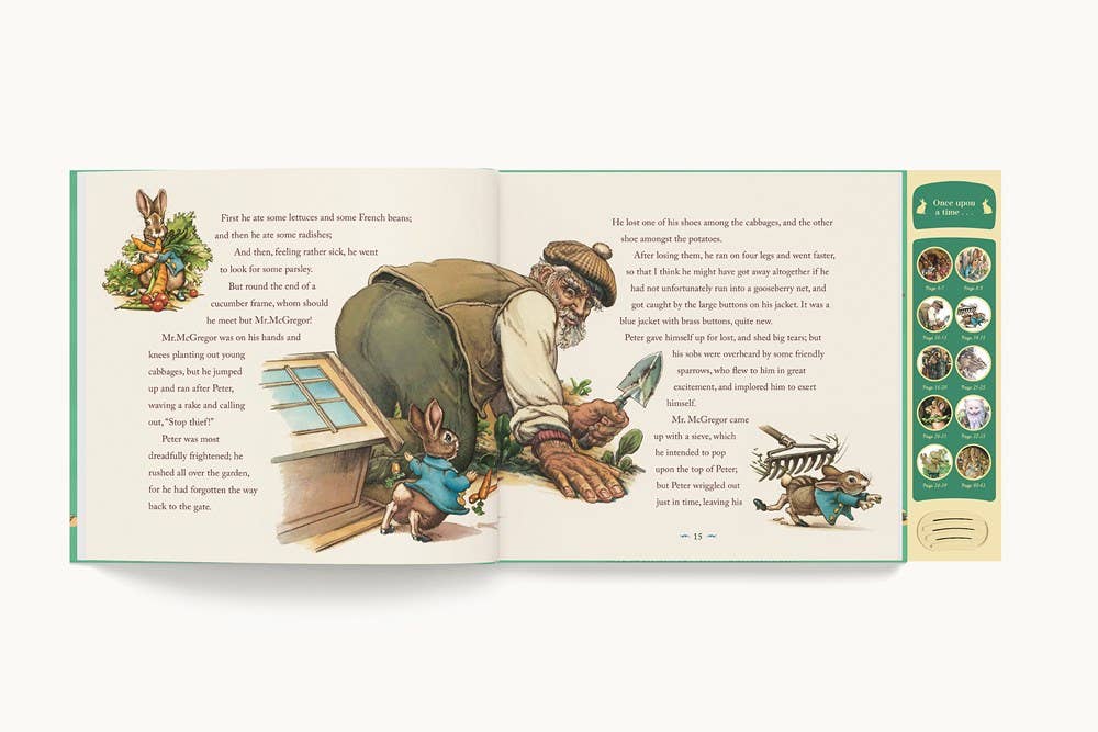 The Classic Tale Of Peter Rabbit | A Press And Play Storybook