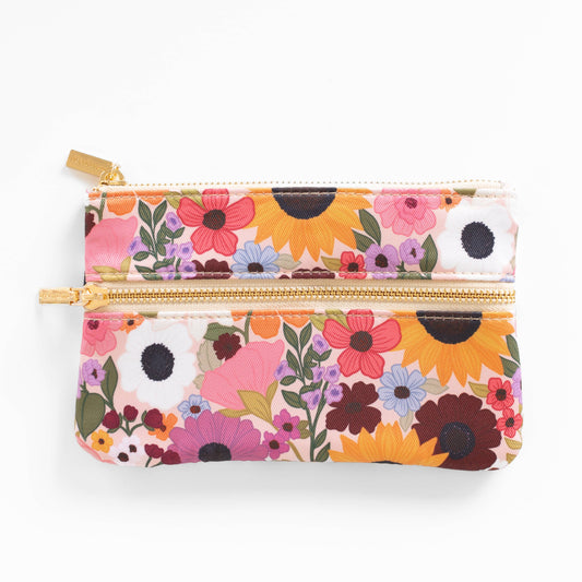 Pencil Pouch | Rainbow Garden