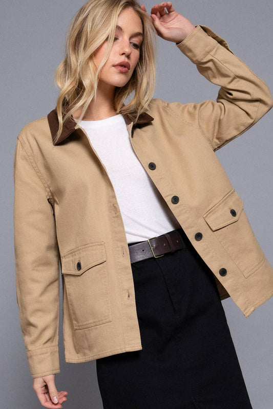 Cotton Twill Work Jacket
