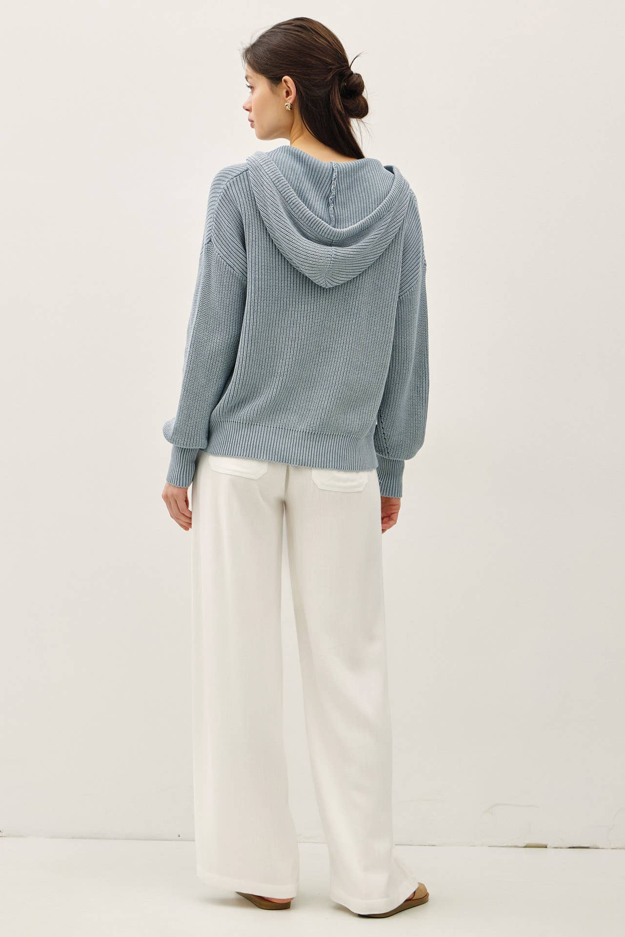 Chunky Henley Hoodie