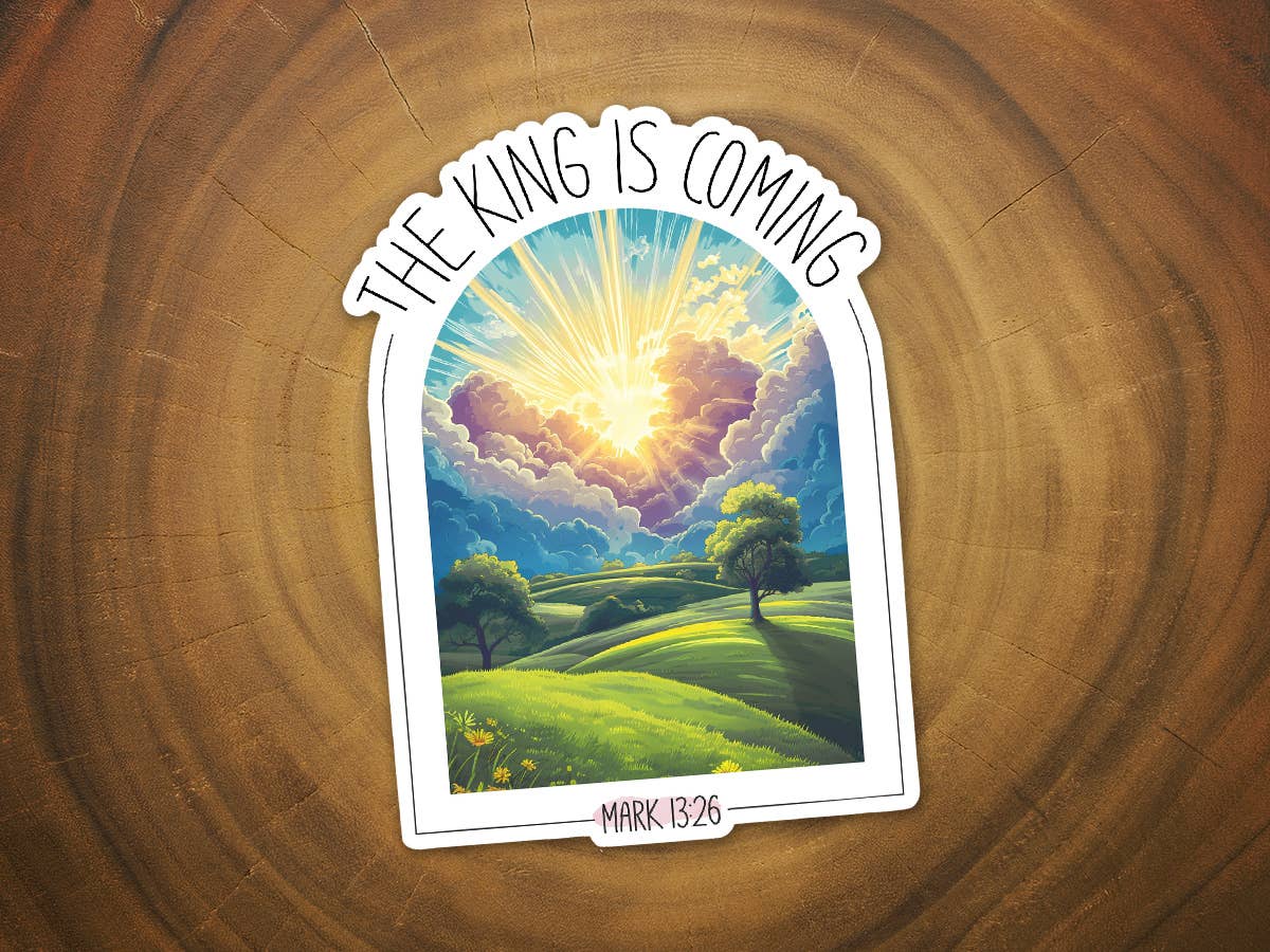 Sticker | The King Is Coming