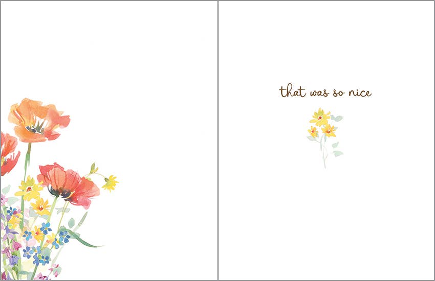 Thank You Card | Poppy Meadow