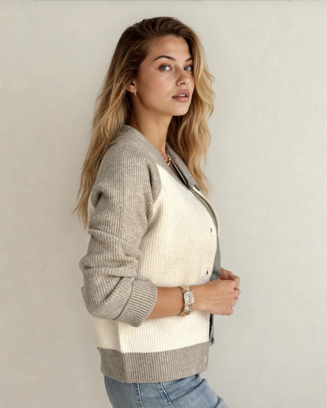 Wren Colorblock Cardigan