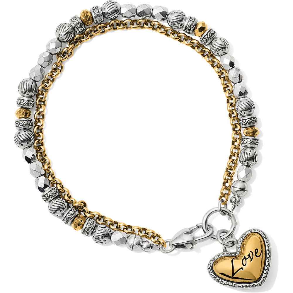 Gleam On Love Bracelet