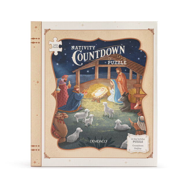 Nativity Countdown Puzzle