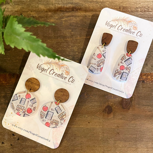 Polymer Clay Earrings | Teacher