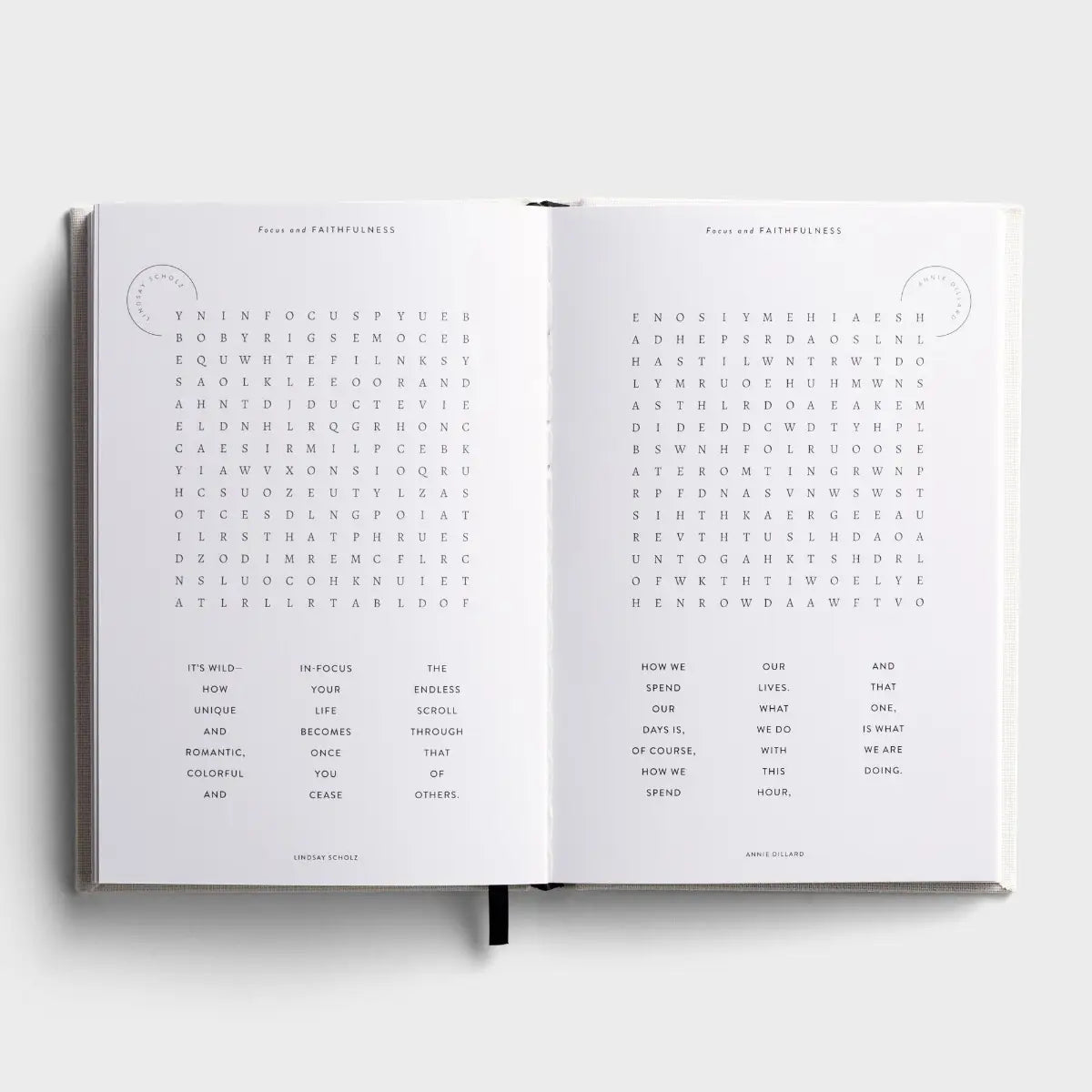 The Wordsearch Book: Becoming w/ Quotes & Scriptures