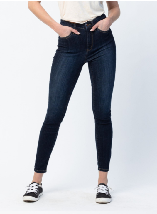 High Waist | Skinny | Back Phone Pocket Jeans