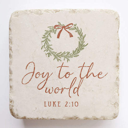 Christmas Scripture Stone | Joy to the World