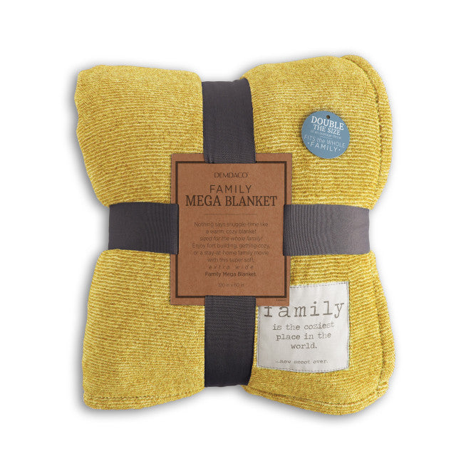 Together Time Family Mega Blanket - Yellow