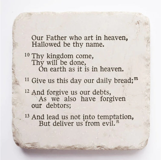 The Lord's Prayer Large Block
