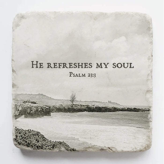 Coaster | Psalms 23:3