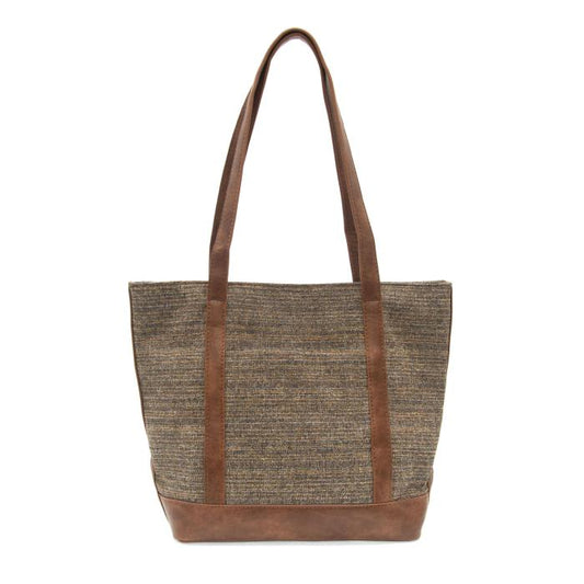Tia Tweed Front Pocket | Neutral