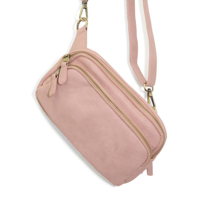 Kylie Double Zip Sling Belt Bag