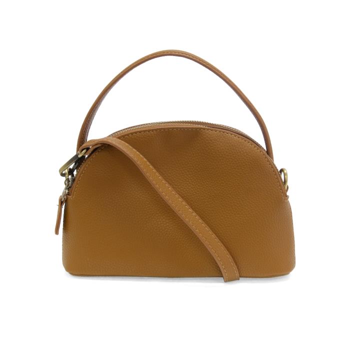 Larissa Double Zip Dome Crossbody