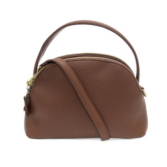 Larissa Double Zip Dome Crossbody