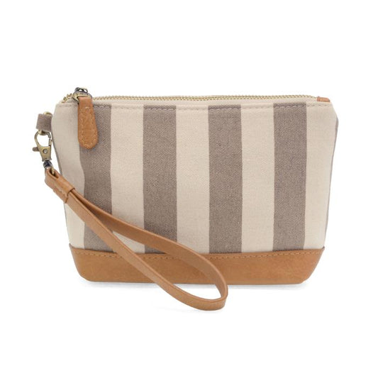 Awning Stripe Wristlet