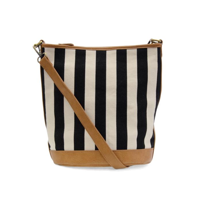 Awning Stripe Bucket Canvas Bag