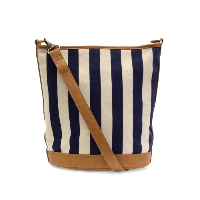 Awning Stripe Bucket Canvas Bag