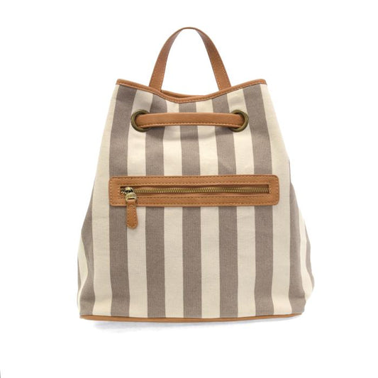 Awning Stripe Canvas Backpack