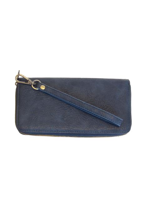 Rue Zip Around Wallet with Wristlet Strap
