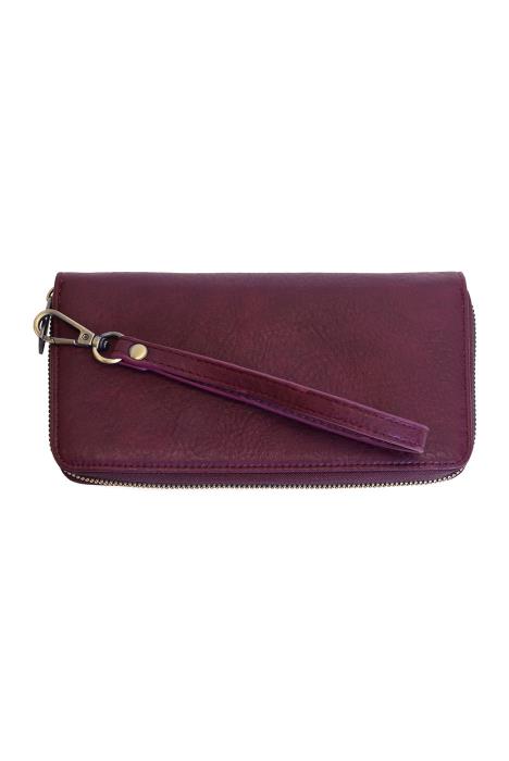 Rue Zip Around Wallet with Wristlet Strap