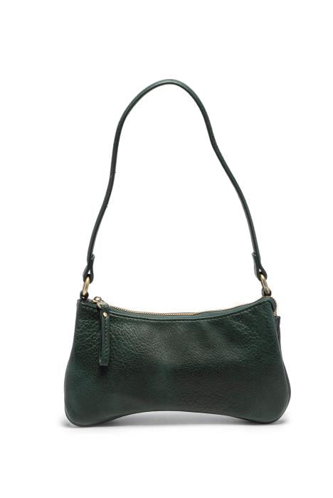 Nicolette Curved Topzip Shoulder/ Crossbody