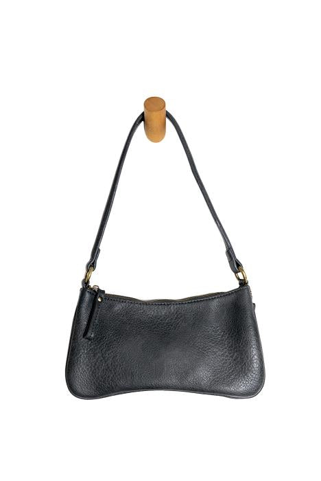 Nicolette Curved Topzip Shoulder/ Crossbody