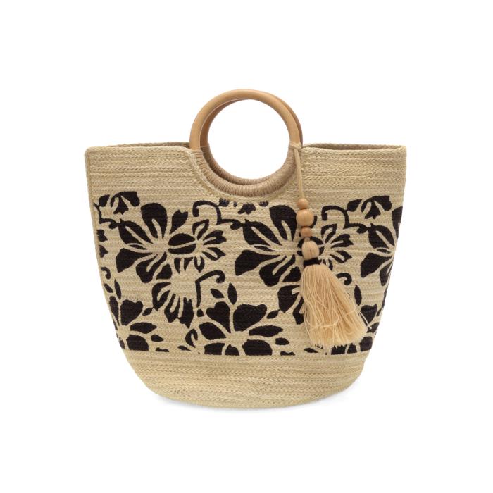 Tassel Jute Tote