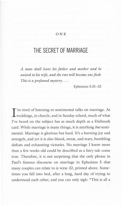 The Meaning of Marriage | Timothy Keller