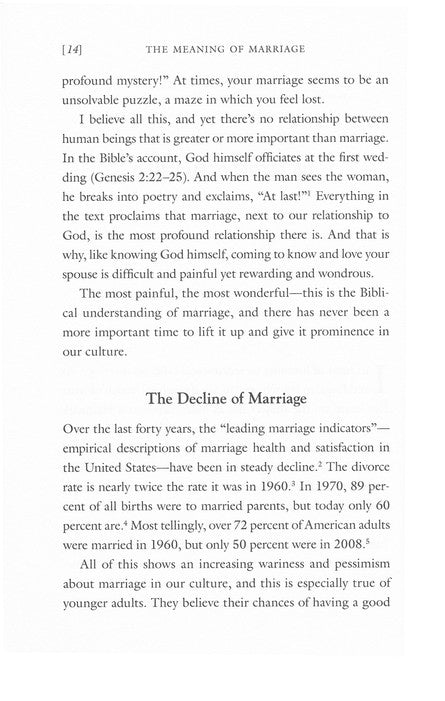 The Meaning of Marriage | Timothy Keller