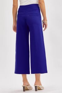 Magic Wide Cropped Pants | French Royal