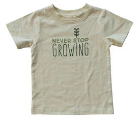 Kid's Tee | Never Stop Growing