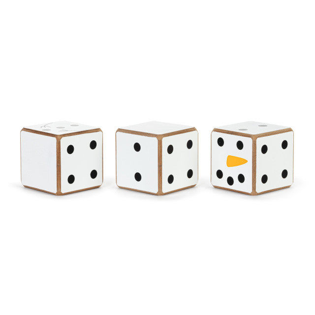 Snowman Counting Dice Set