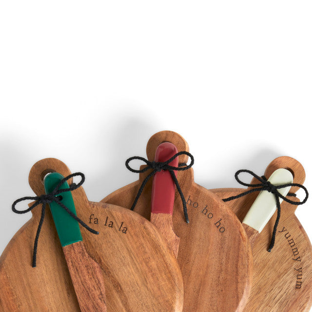 Holiday Mini Wood Serving Board