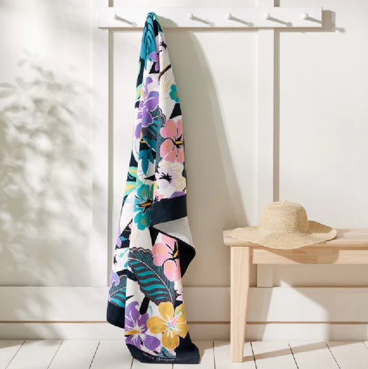 Oversized Beach Towel | Island Floral