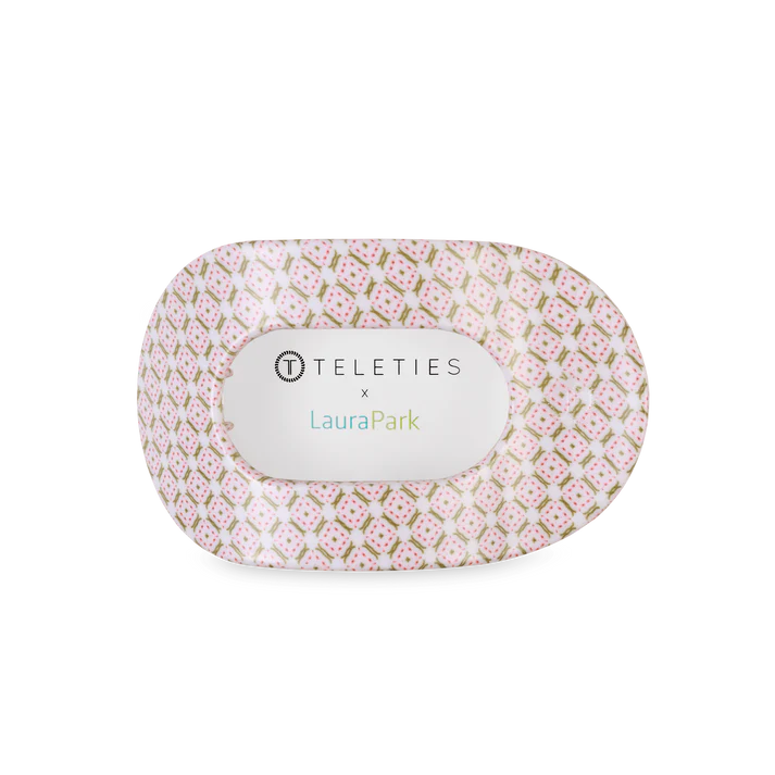 Pine & Pearl Flat Round Hair Clip