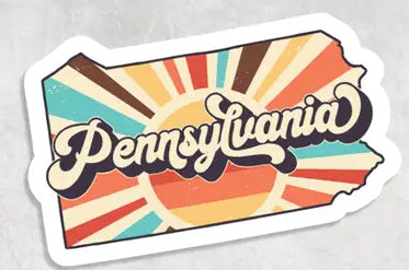 Sticker | Retro Pennsylvania