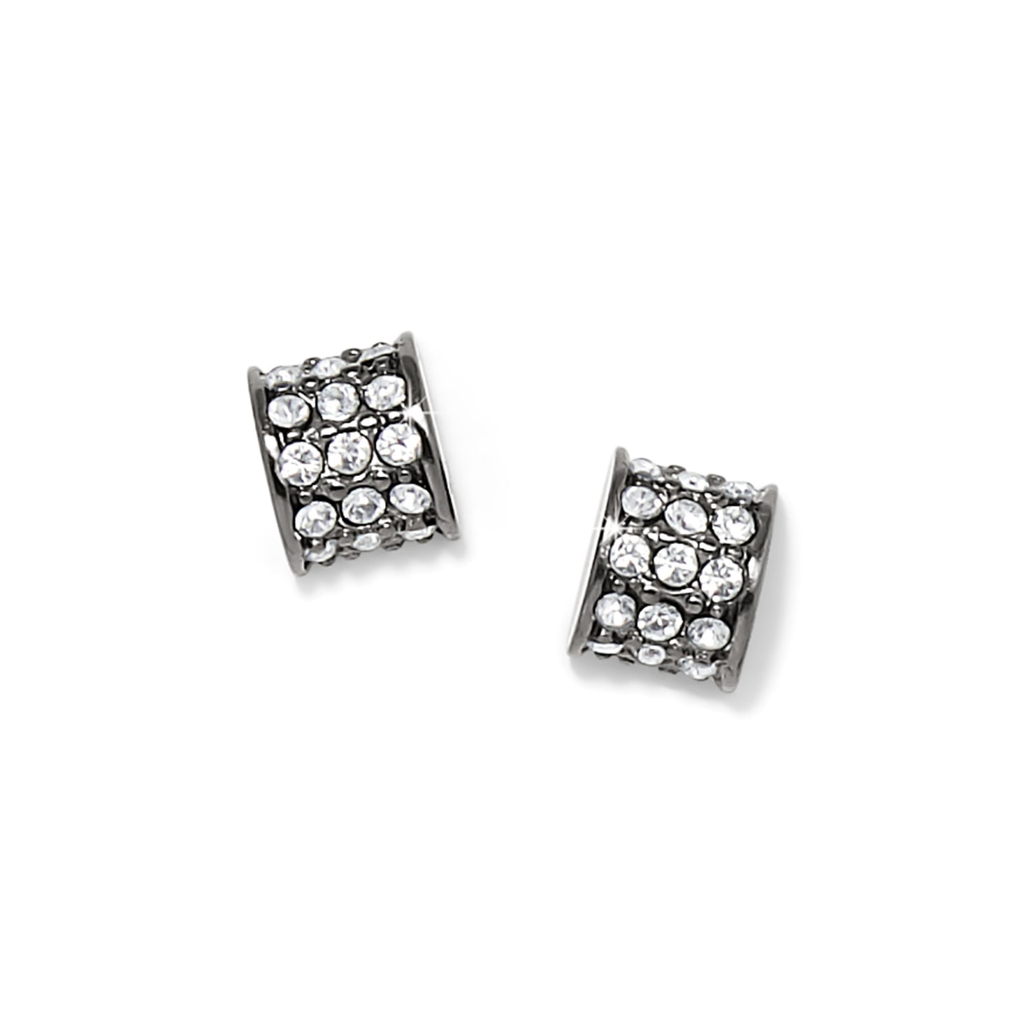 Meridian Post Earrings | Hematite