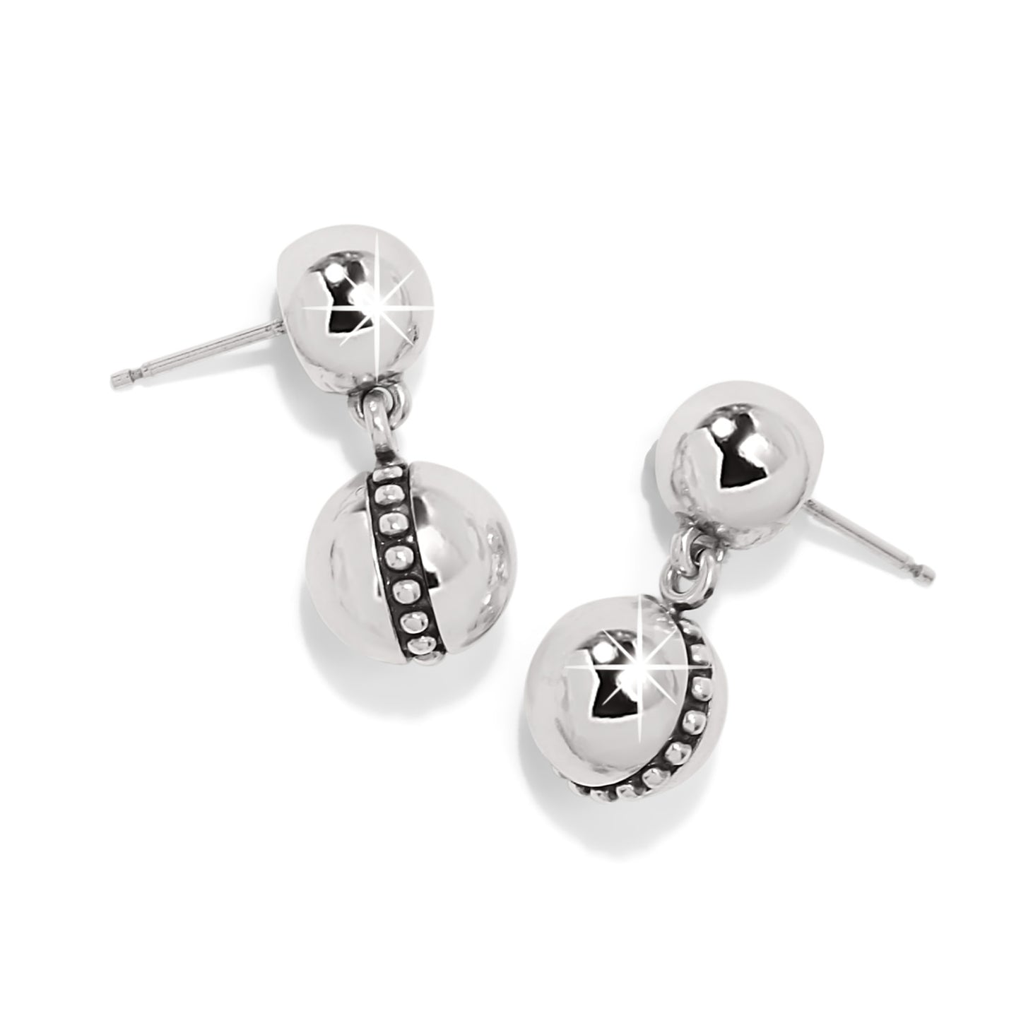 Pretty Tough Bold Stud Post Drop Earrings