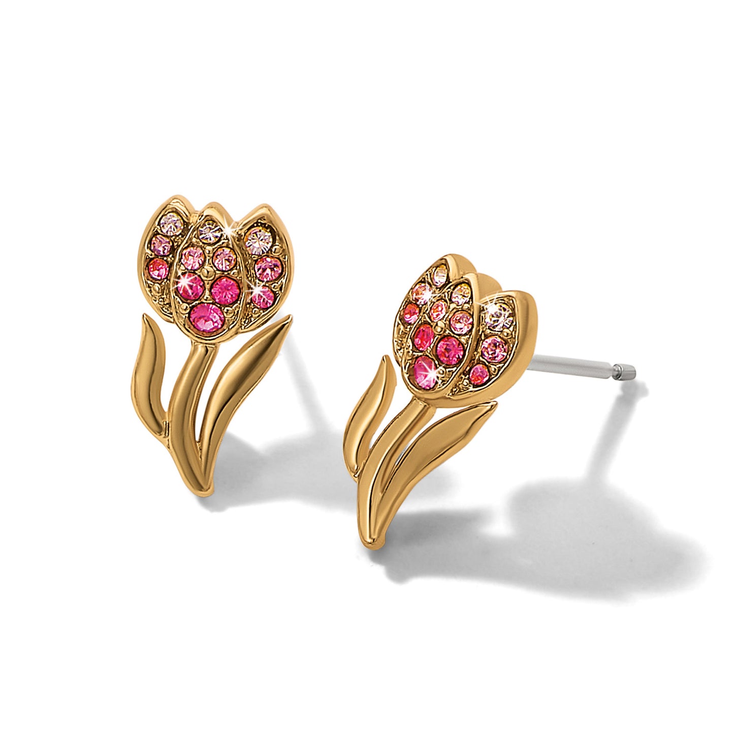 Enchanting Gem Tulip Earrings