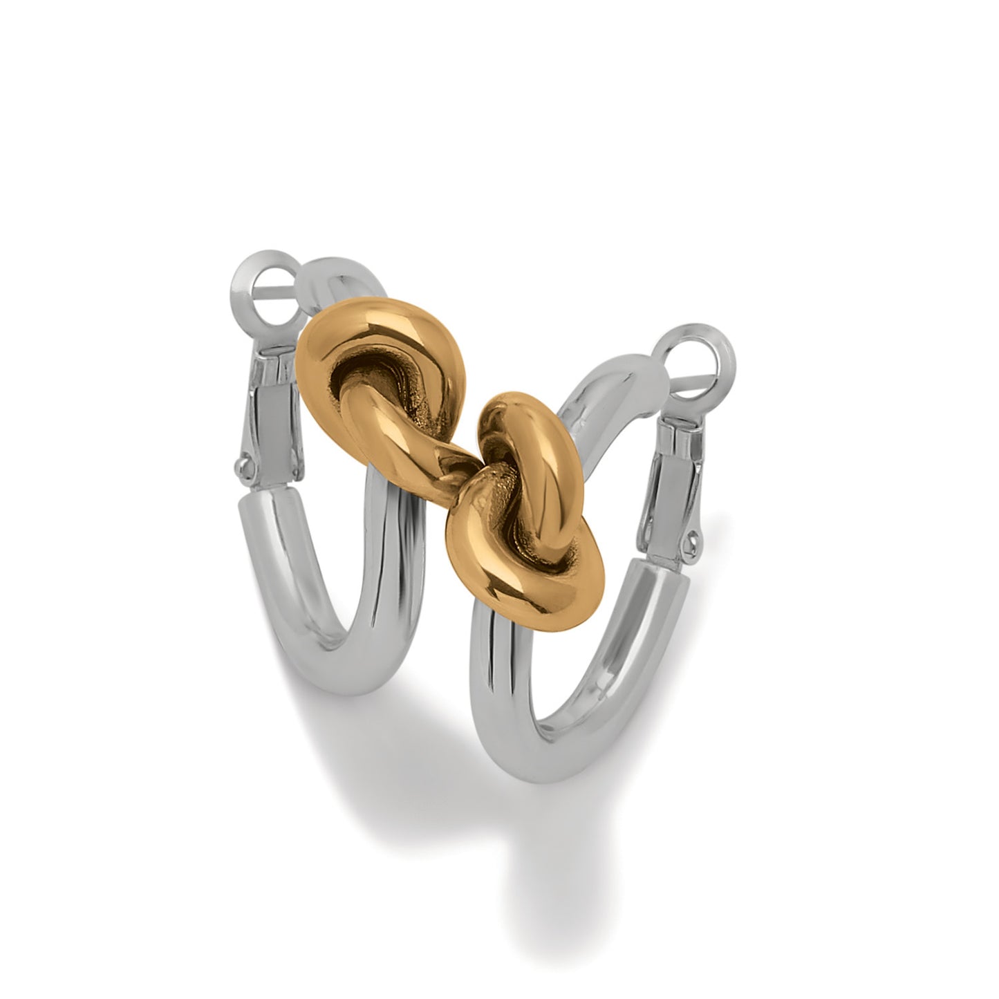 Interlok Single Knot 2-tone Hoop