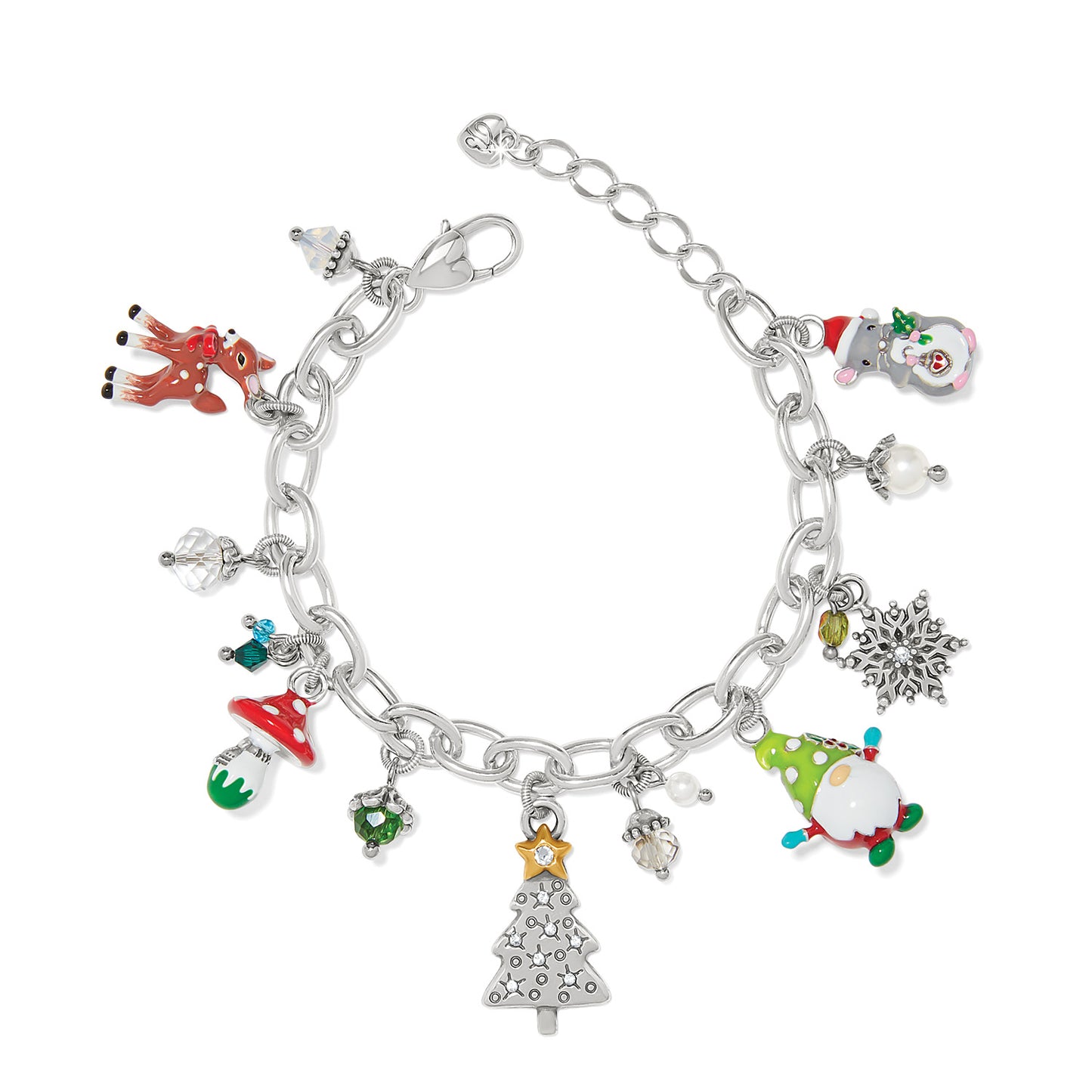 Christmas Forest Charm Bracelet